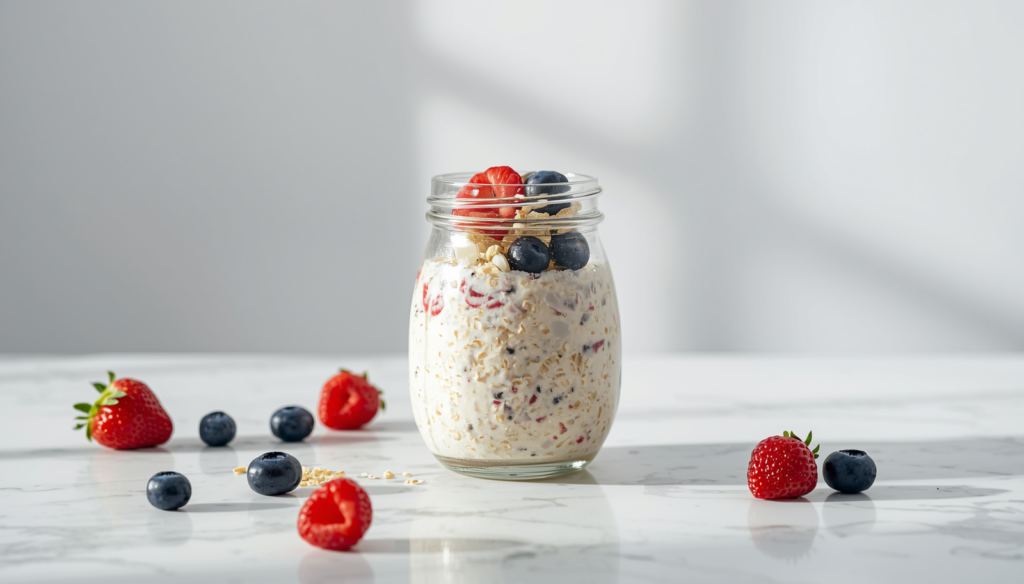 overnight oats protéinés